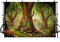 MEHOFOND Märchenhafte Verzauberter Wald Geburtstag Party Dekoration Foto Hintergrund Banner Kinder Pilz Wald Wunderland Hintergründe Requisiten für Fotografie 2,1 x 1,5 m