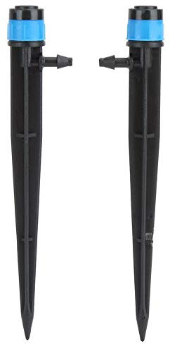 100 Stück Bewässerung Sprinkler, Tröpfchen für die Bewässerung 360 Grad Automatische Bewässerung Sprinkler für Garten, Röhre 4-7 mm