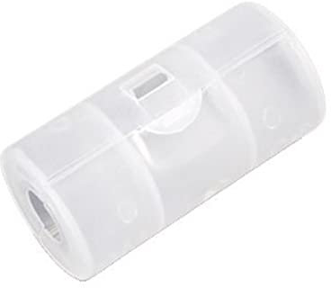 4X Batterieadapter - der Beste Akku Adapter für Mignon auf Baby - AA auf C - Alternative zu C Batterien und Akku C