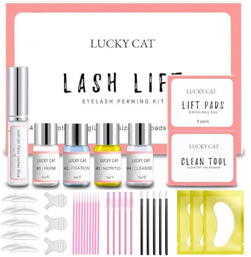 Wimpernlifting Set, 2025 Wimpern & Augenbrauen Lifting Set Professionell, Wimpernwellen Verlängerung Starter Kit, Brow & Lash Lifting Set Ideal Für Partys, Geburtstage