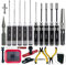 Kit d'outils 20 en 1 télécommandés, plat/Phillips/hexagonaux, clé de roue, clé à douille d'écrou, outils de réparation pour voitures télécommandées 1/18 1/16 1/8 1/10 RC