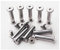 Couteau Pliant Avec Vis Corby, Broches, Pinces à Pivot - Kit de Fabrication EDC Avec Rivets à Vis, Poignée DIY - Lot de 10 (20 mm)
