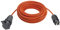 VIMAR 0R32392 Prolunga Lineare 20 m IP44, Spina 16 A Combinata DE/FR, Presa SICURY Schuko, per Apparecchi Elettrici da Giardinaggio ed Elettroutensili, Arancio