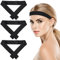Sibba 3 Packs Elastic Wig Grip Band Lace Melting Bands Edge Wrap Lay Hold Closure Scarf Fashion Frontal Making Front Headband Tint Hair Belt Straps Hairstyle Holder for Women