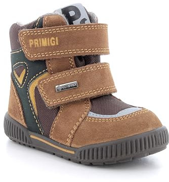 Primigi Ride 19 GTX, Stivali da Neve Bimbo 0-24, Cuoio-Marrone Scuro, EU