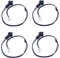 KVSERT 4X 2 cables puerta interruptor jamba botón sensor ajuste para estima Sidekick Tracker 37670-61A00