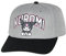 Sanrio - Gorra Kuromi bordada precurva para adulto, OSFM, color gris, Gris, talla única