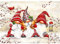 QENSPE 5D Diamond Painting Weihnachtsmann Gnome Diamond Art Erwachsene, Diamant Painting Wichtel Bilder, DIY Full Diamant Kunst Malerei Stickerei Set Kreuzstich Bilder Home Wand Dekor 40x30cm