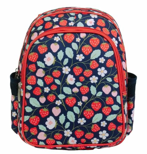 Kleiner Baby-Rucksack Erdbeere. A Little Lovely Company