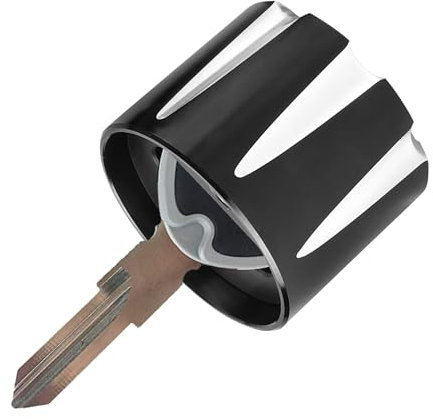 Hutexico Schwarzer Schlüsselhalter Zündung Aluminium Schlüsselgehäuse für Can Am Spyders RS RTS RT ST STS F3 All Years Accessories, Schwarz, Einheitsgröße