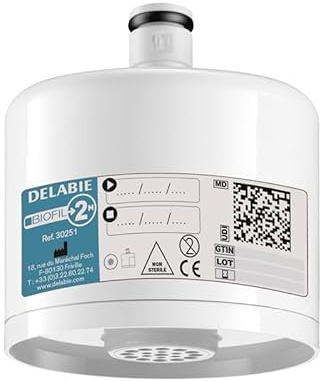 Delabie Filter für Waschtisch BIOFIL 2M Non-steril,zentrierter Strahl (10 Stück)