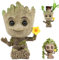 Groot Treeman Pflanzer, Baby Groot Blumentopf, Innovative Action-Figur aus Filmklassiker I AM Groot, Groot Sukkulenten Pflanzgefäß, Groot Blumentöpfe Mit Drainage Loch, für Garten & Aquarium
