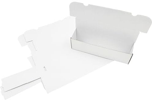 Trojan Packaging 1000 Count Trading Card Storage Box Trading Card Boxes Game Sport Card Cardboard Box Collectible Trading Card Cases for Baseball Card Football Card Basketball Card Storage