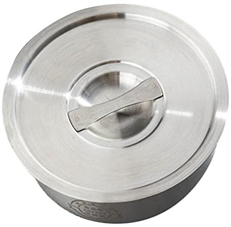 DECHOUS Praktische Edelstahl Gedickte Hohe Dampfeierschüssel Mit Abnehmbarem Deckel Mikrowellengeeignete Verschleißfeste Multifunktionsschüssel Für Haushalt Gaststätten Und Hotels