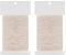 Lot de 2 ficelles en coton blanc de 20 m pour loisirs créatifs, emballage cadeau, emballage et jardinage 2 mm