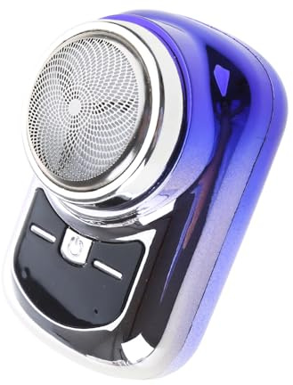 Face Beard RazorTravel Shaver For Men Pocket Size Washable Rechargeable Portable PainlessCordless Trimmer Electric Shaver With Battery High Speeds Motor Electric Shaver Digital Display C