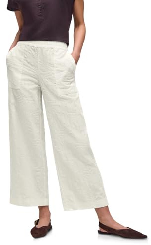 Street One Damen Wide Leg Jacquard Hose 3818204