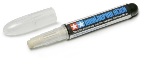 Tamiya 300087086, accessory: Weathering Stick, ageing pen, colour: sand