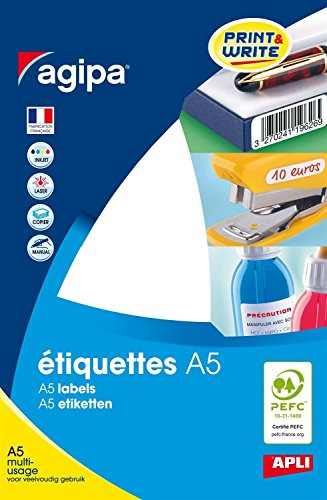 APLI 114088 Mehrzweck-Etiketten, 24 x 24 mm, 640 Stück