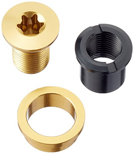 Shimano Tornillo Fijación Plato 4uds Componentes y repuestos para Bicicletas, Adultos Unisex, Multicolor, Talla única