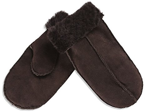Nordvek Herren Fausthandschuhe aus 100% echtem Schaffell - # 312-100