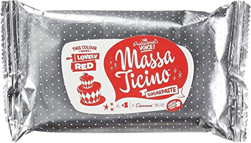 Massa Ticino Rollfondant Rot 250 g