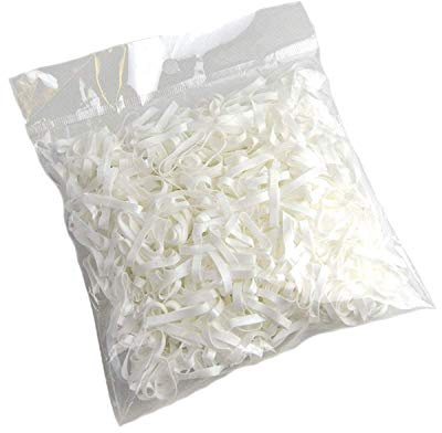 Lincoln Silicone Plaiting Bands 1000 per Pack White 3242