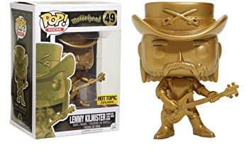Funko Motörhead Lemmy Kilmister Rocks (Gold) Vinyl Figure 49 Pop! Standard