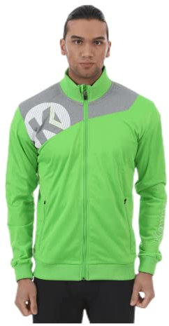 Kempa Herren Herren Jacke Core 2.0 Poly Jacke, hope grün/dark grau melan, S, 200219607