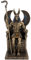 Studio Collection Anubis Statue, Ägyptischer Gott, antikes Polyresin, Farbe Bronze, Messing, Figur Ägypten Gott