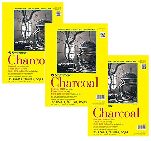 Strathmore Charcoal Spiral Paper Pad 9x12-32 Sheets