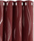 Deconovo Blickdichte Gardinen Thermo gegen Kälte Thermogardine Hitzeschutz Dicke Kälteschutz, Ösenvorhänge mit Ösen, Vorhang mit Muster für Wohnzimmer, 138x132 cm(HöhexBreite), Rot, 2er Set