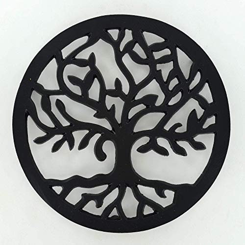 Dessous de plat Arbre de vie en aluminium pour la maison 21 cm de large
