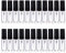 Enslz 3ml Perfume Mist Spray Bottles Refillable Mini Empty Travel Clear Refillable Atomizer Glass Bottles 35pcs (3ml, Black)