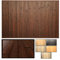 LucaHome – Alfombra bambú Uganda Ideal para Interior, Alfombra bambú para Cocina, salón, despacho, Dormitorio con Cenefa, Alfombra de bambú Antideslizante (Chocolate, 80x150cm)