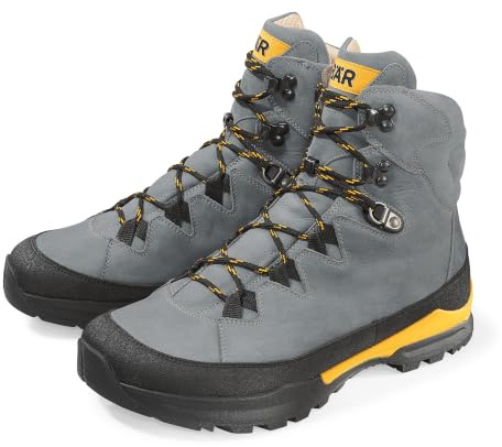 BÄR | Bergkomfort Wanderstiefel 2.0 | Herren Stiefeletten | 100% Zehenfreiheit, Für Einlagen geeignet, Hallux valgus geeignet, Hohe Dämpfung