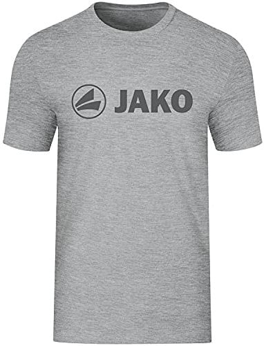 JAKO Kinder T-Shirt Promo, Hellgrau-Meliert, 152
