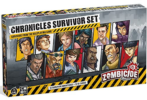 Cmon Zombicide 2nd Edition Chronicles Survivors Set