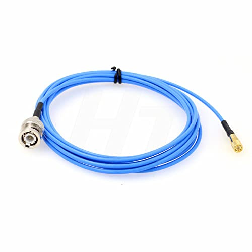 HangTon Beschleunigungsmesser-Wandler, akustischer Vibrationstest, BNC auf Microdot 10-32 Kabel (2 m)