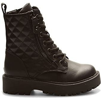 BATA Anfibi da bambina con chiusura a lacci e zip
