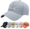 Baynetin Baseball Cap Classic Baumwolle Stickerei Baseballkappen Gestickte Lächeln Verstellbar Sonnenschutz Basecap für Herren Damen, Sportlicher Draußen Kappen Hüte (Blau)