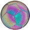Reflective Football Soccer Ball LED Luminous Glowing Ball Football Reflective Light Up Soccer Ball In The Dark Holographic Glowing Soccer Gift For Kids Football Training World Cup (Size 4 soccer ball)