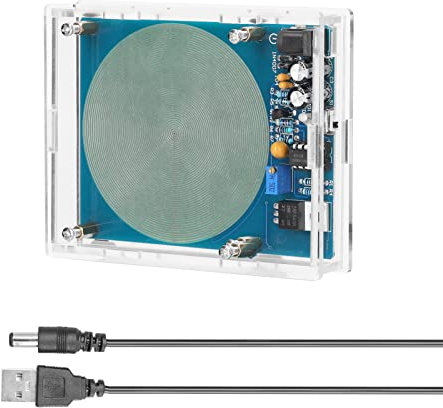 ERYUE Generatore di risonanza delle Onde di Schumann a 7,7.83Hz Schumann Waves Resonance Generator Risonatore Audio a impulsi a frequenza Ultra Bassa Interfaccia USB con Spia Funzione ON off