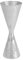 Jigger - Tazza da bartending in acciaio inox, con doppia testa, per bar, 60 ml, 90 ml