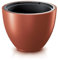 Gardening Naturally Plant Pot Paisley Stylish and Unique Planters for Indoor Plants (Round Pot 30cm - Copper)