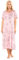 Suzy & Me Chemise de Nuit Longue en Jersey Doux au Toucher de Luxe pour Femme. Tailles 38-60 (Fleuri Rose 54-56)