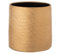 J-Line by Jolipa Cache Pot céramique Or de Grande Taille