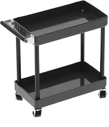Fastrax RC Scale Model Car Garage Scene Tool W/2 Shelves (86x93x42mm)