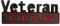 CGEAMDY Veteran Edition Emblem Aufkleber 3D Auto Aufklebers, 3D Metall Auto Aufkleber Chrom Aufklebers Emblem, Auto Aufkleber 3D Emblem Badge Abzeichen(Schwarz-Rot)