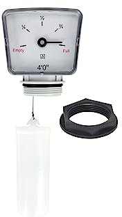 Float Gauge for Oil/Fuel/Heating/Water Tanks with Backnut [4ft (1.2m)]